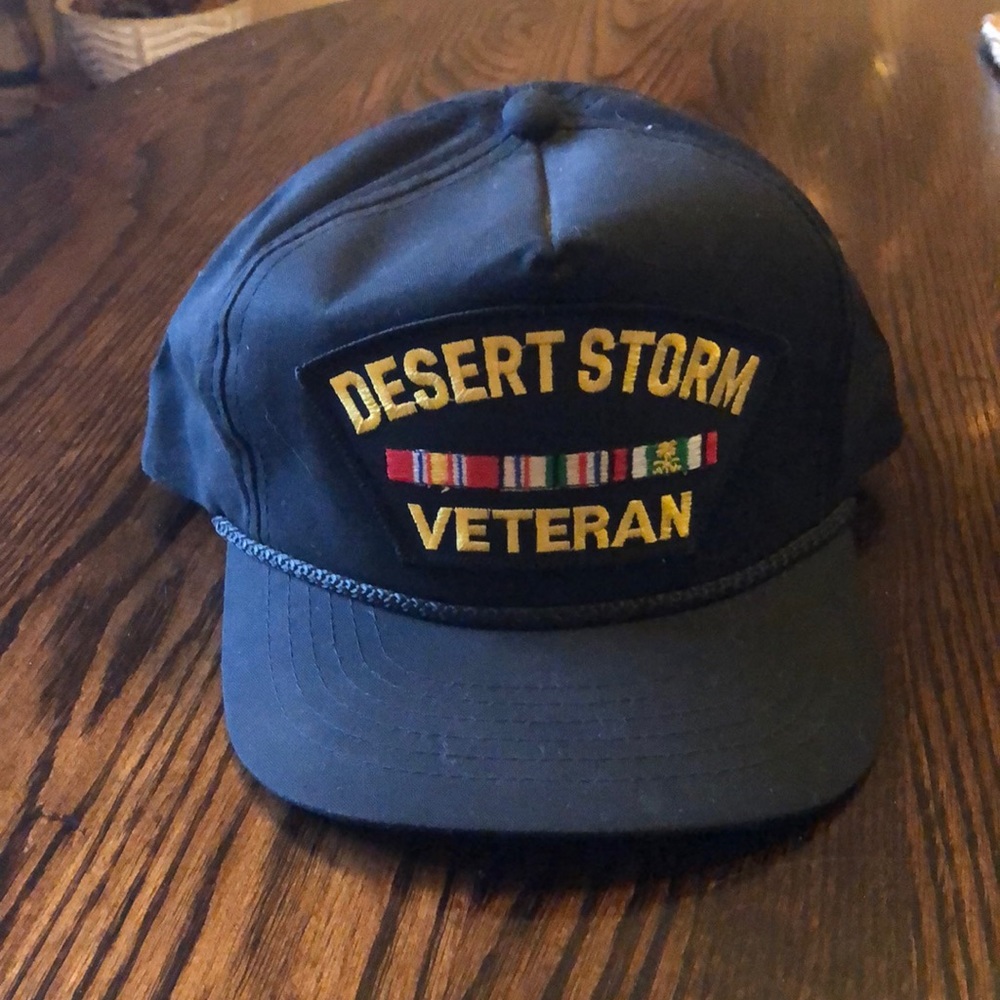 Desert Storm Veteran Snap Back Hat